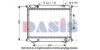 AKS DASIS 320370N Radiator, engine cooling
